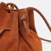 Split Crossbody Bucket Bag