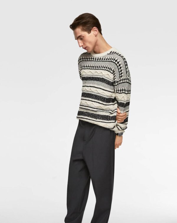 Jacket With Striped
