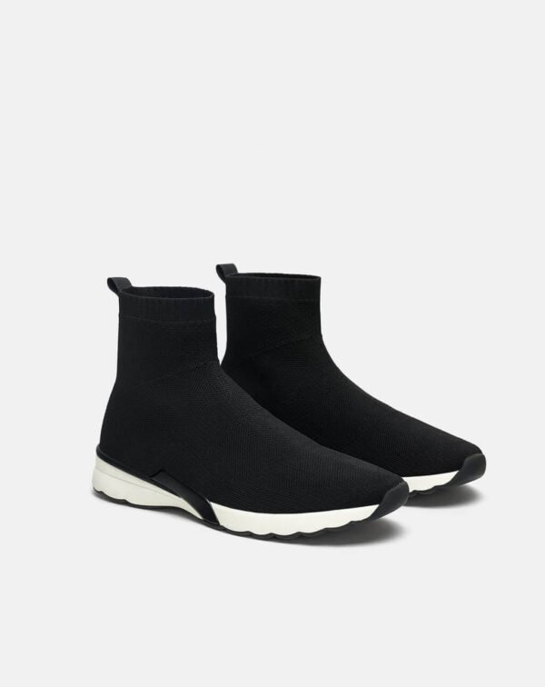 Fabric Top High Sneakers