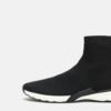 Fabric Top High Sneakers