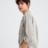 Shirt Mango Gray