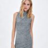 Shimmer Long Sleeve Dress
