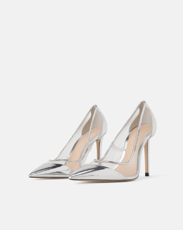 Vinyl High-Heel Shoes