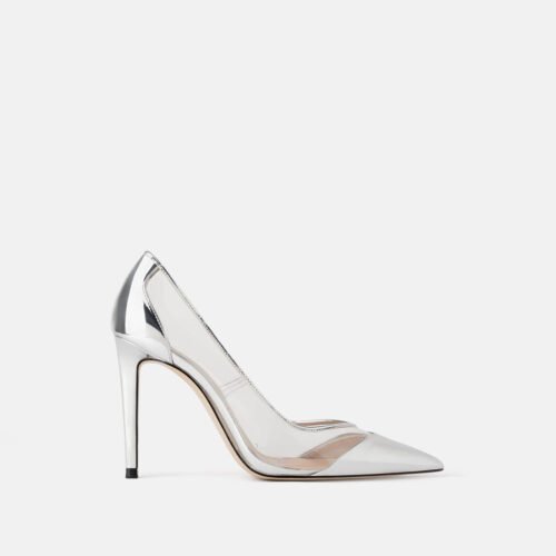 Vinyl High-Heel Shoes