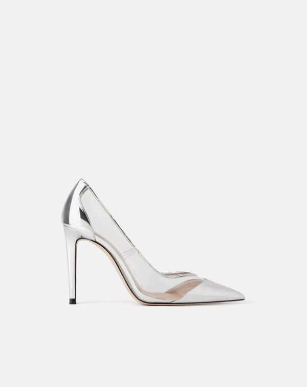 Vinyl High-Heel Shoes